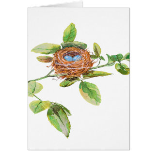 Steg och Bunting Hälsningskort