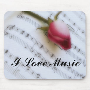 Steg på musiklakan Mousepad Musmatta
