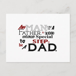 Steg Pappa citat Fars dag Vykort
