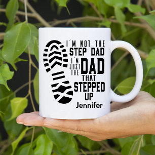 Steg Pappa Fars dag Personlig Kaffemugg