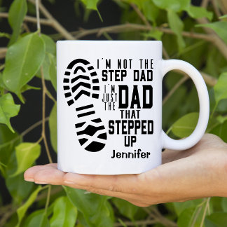Steg Pappa Fars dag Personlig Kaffemugg