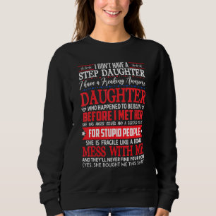 Steg Pappa Fars dag Tee från dotterson Kid Wif