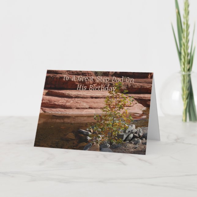 Steg Pappa-födelsedagskort Kort (Framsida)