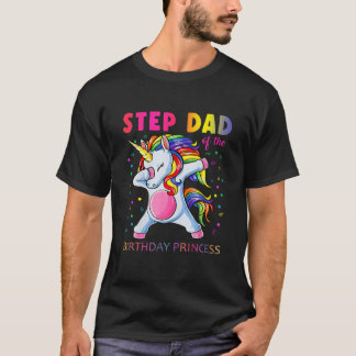 Steg Pappa i födelsedagspressen Princess Unicorn G T Shirt