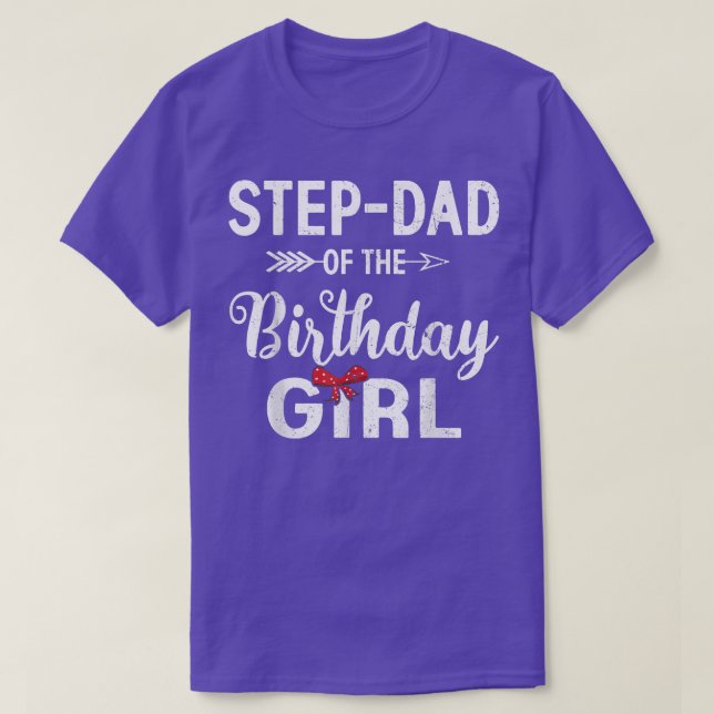 Steg Pappa i födelsedagstejen som matchar fa T Shirt (Design framsida)
