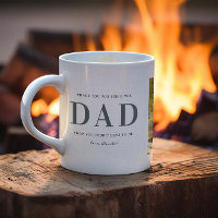 Steg Pappa | Tre fotosamlingskaffe Mugg