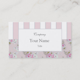Steg & randaffären Card_Pink Visitkort