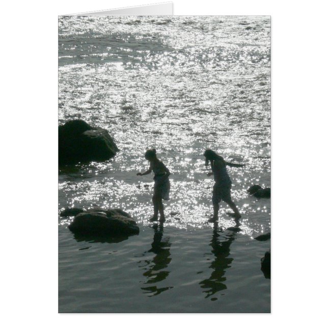 Steg Stones - Anpassad Hälsningskort (Framsidan)