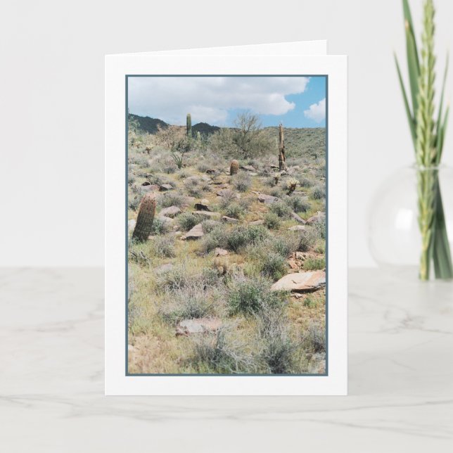 Steg Stones-hälsningskort Kort (Framsida)