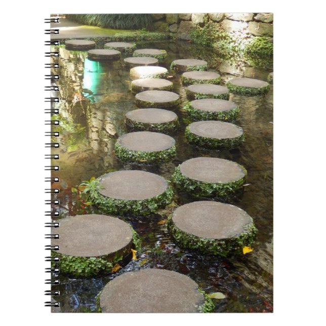Steg Stones Photo Notebook Anteckningsbok Med Spiral (Framsidan)