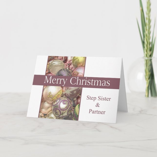 Steg syster & Partner God jul-kort Helgkort (Framsida)