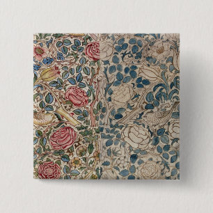 "Steg" tapetdesignen (rita och w/c på papper), Knapp