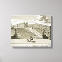 Steg till trädgårdsterrace, Belvedere Palace, Vie