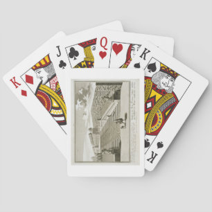 Steg till trädgårdsterrace, Belvedere Palace, Vie Spel Kort