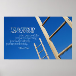 Steg till uppnående Poster utskrift