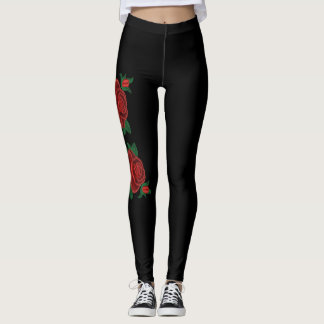 Steg tryckdamasker leggings