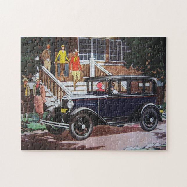 Steg ut pussel (Horisontell)