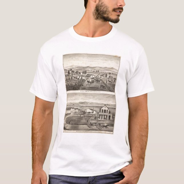 Steg värme res, vårlandning tee shirt (Framsida)