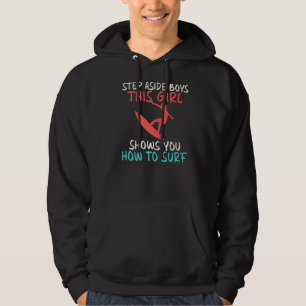 Stega bredvid den här tjejen visar hur du Surfor W Hoodie