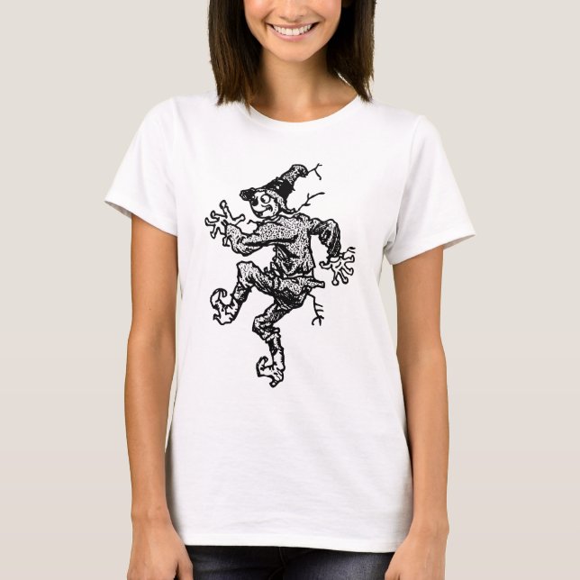 Stega för fågelskrämma tee shirt (Framsida)