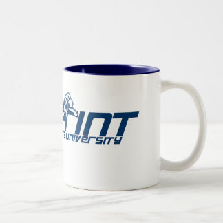 Stega universiteten - tasstryckmugg Två-Tonad mugg