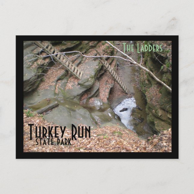 Stegarna, Turkiets Springa-statspark Vykort (Framsida)