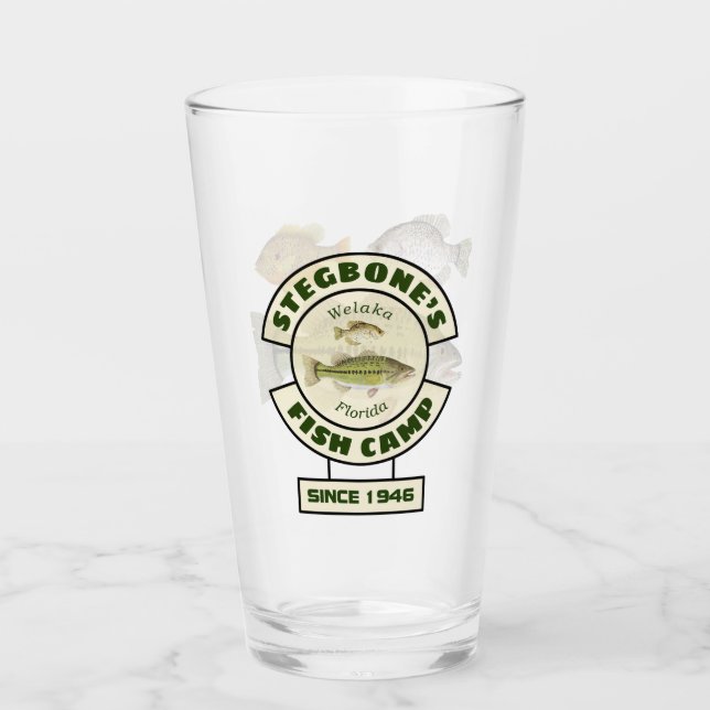 Stegbone Beer Pint Glass Glaskopp (Framsida)