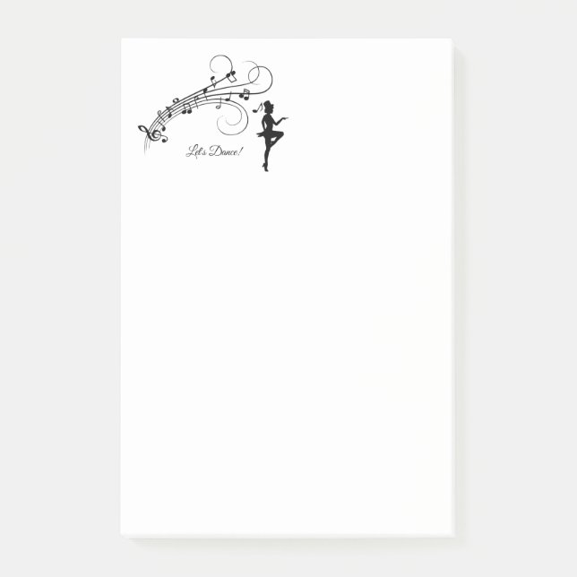 Stegdans 3 post-it block (Framsida)