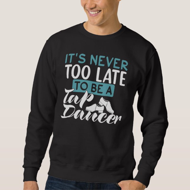 Stegdansare Inspirationscitat Lång Ärmad Tröja (Framsida)
