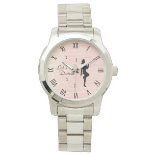 Stegdansare tolv nummer armbandsur