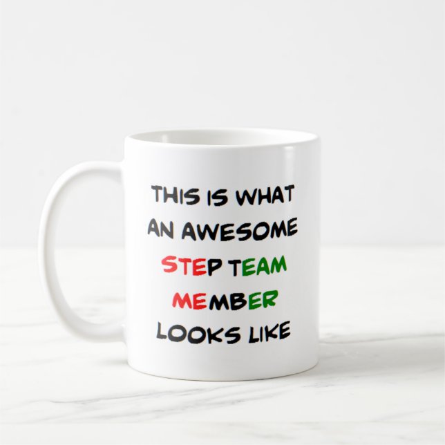 Stegen-dansare, fantastisk kaffemugg (Vänster)
