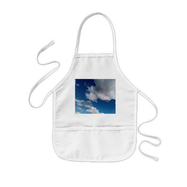 Stegen i moln barnförkläde (Framsidan)