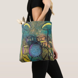 Steget är iscensatt Totebag Tygkasse