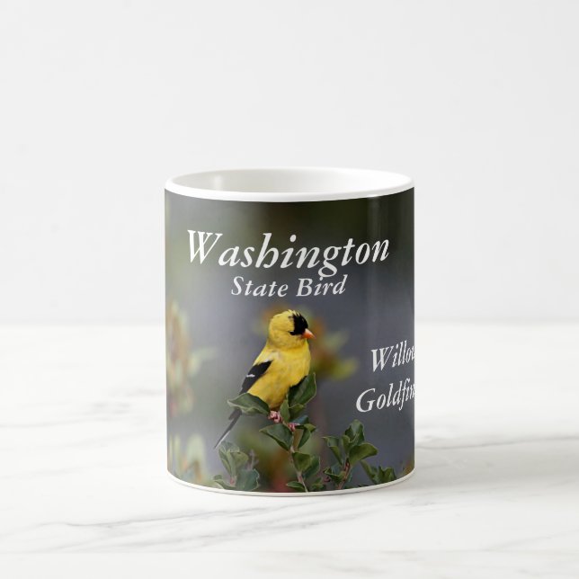 Steglits för stat Washingtonfågelpil Kaffemugg (Center)