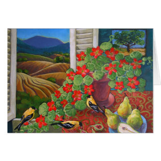 Steglits Hälsningskort