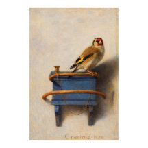 Steglitsan av Carel Fabritius