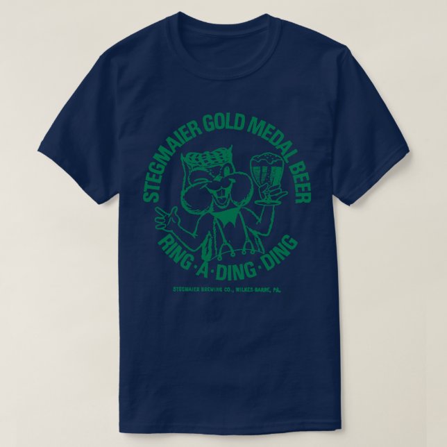 Stegmaier Guld Medal Beer T Shirt (Design framsida)