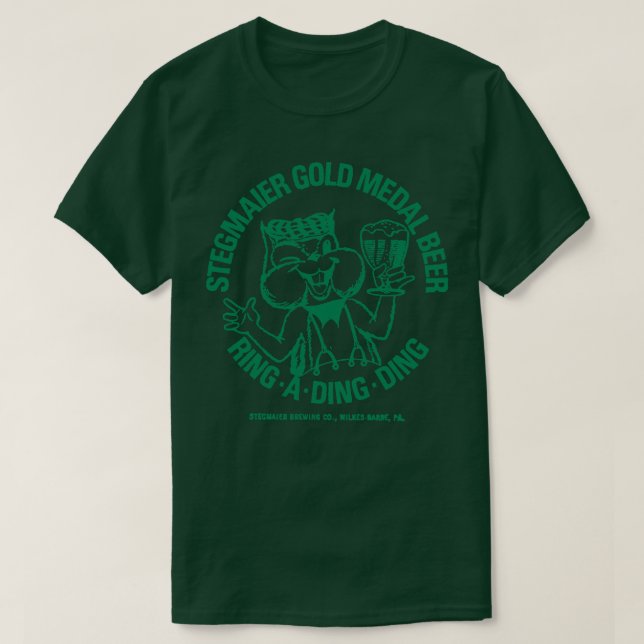 Stegmaier Guld Medal Beer T Shirt (Design framsida)
