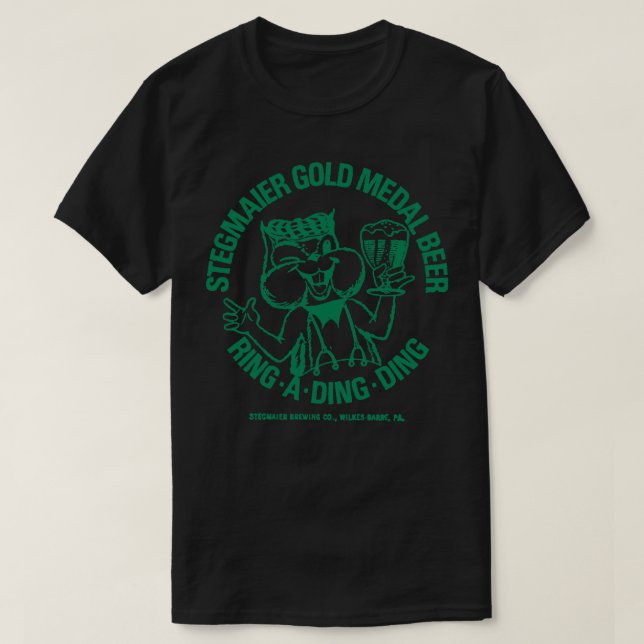 Stegmaier Guld Medal Beer T Shirt (Design framsida)