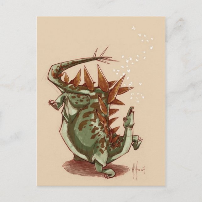 Stego dans vykort (Framsida)