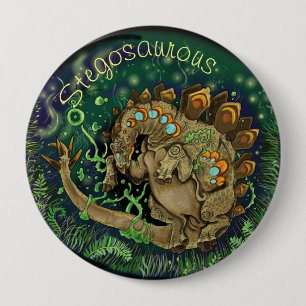 Stegosaurous Dinosaur Art Knapp