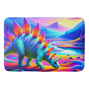 Stegosaurus badrumsmatta
