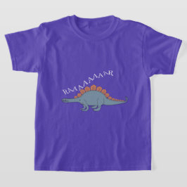 Stegosaurus - Bards grundläggande T-Shirt