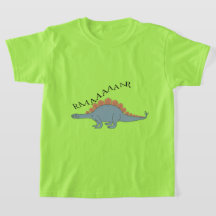 Stegosaurus - Bards grundläggande T-Shirt