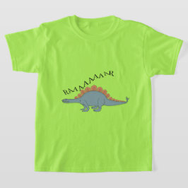 Stegosaurus - Bards grundläggande T-Shirt