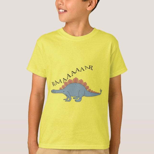 Stegosaurus - Bards grundläggande T-Shirt (Framsida)