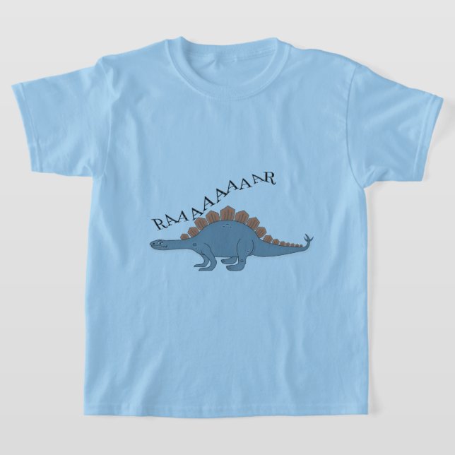 Stegosaurus - Bards grundläggande T-Shirt (Laydown)