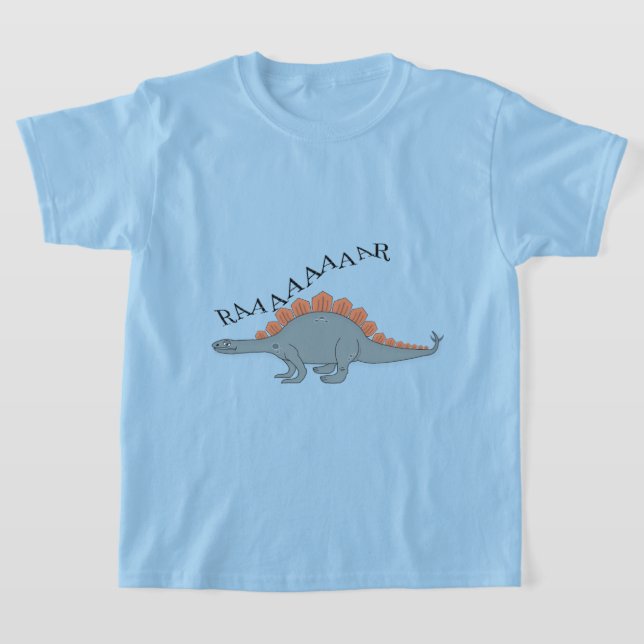 Stegosaurus - Bards grundläggande T-Shirt (Laydown)