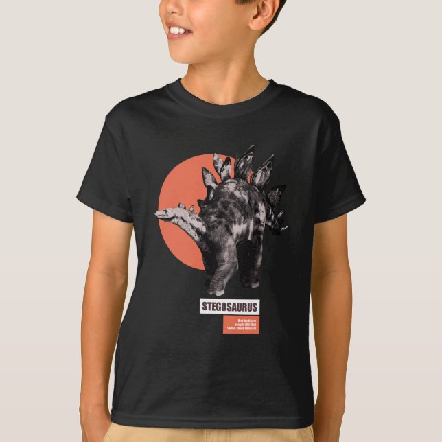 Stegosaurus Classic T Shirt (Framsida)