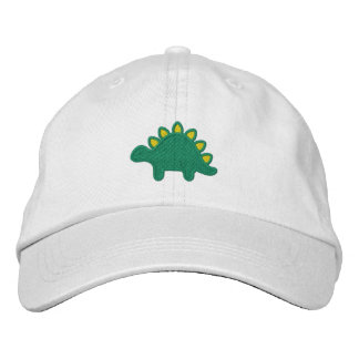 Stegosaurus Dinosauer Broderad Keps
